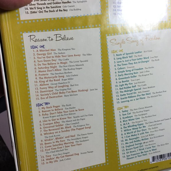 Time Life The Folk Years box set Singers And Songwriters Collection sixties CDs - Picture 5 of 9